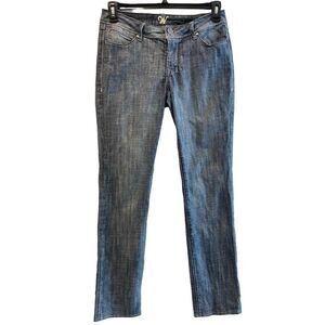 WORN Brand 5 Pocket Straight Leg Blue Denim Jeans‎ Women’s Size 6